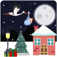 Christmas Stork- Deliver Gifts