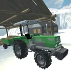 Tractor Driver Snowy Roads