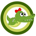 Alli Hungry - funny crocodile