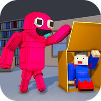 Blue Monster: Rainbow Craft