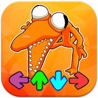 FNF Rainbow Orange Friends Mod