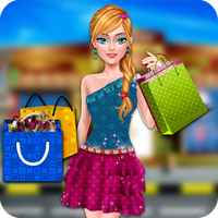 Girls at City Shopping Mall