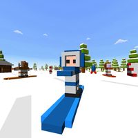 Blocky Snowboard