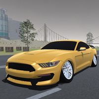 Driving Mustang Car Racing