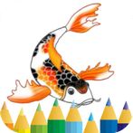 koi fish coloring game