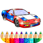 Car Coloring Game offline