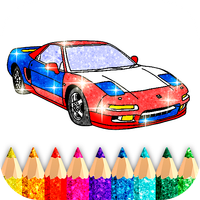 Car Coloring Game offline