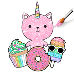 Kawaii Game Coloring Book