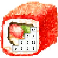 Sushi Bar Color By Number Sush
