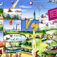 Voyage-Dice Board Game & puzzl