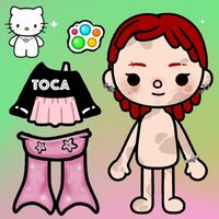 Chibi Doll Dress Up Vlinder