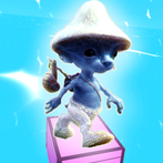 SmurfCat Stacky Mushroom