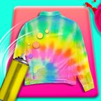Tie Dye Dress Up Game