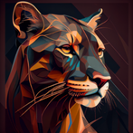 Abstract Animals Puzzle