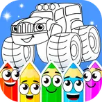 Coloring book: Transport