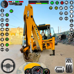 US Snow Excavator JCB Game