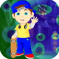Skateboard School Boy Rescue -