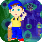 Skateboard School Boy Rescue -