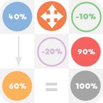 Reach 100 : Colors Game