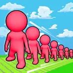 Scale Man Running Rush