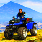 America Police Quad Atv Driver