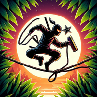 Fun and adventurous rope game