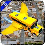 US Flying Bus Driving Game