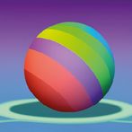 Rolling Colorful Ball
