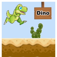 dino - halp dino to walk