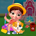 House Cleaning Girl Game