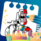 Boxy Boo Play Time Coloring