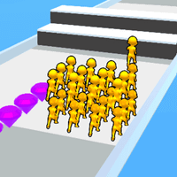 Crowd High Tower 3D
