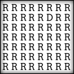 Odd 1 Out Letter Word Puzzle