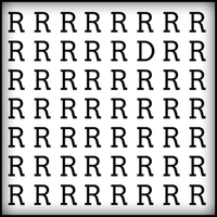 Odd 1 Out Letter Word Puzzle