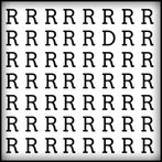 Odd 1 Out Letter Word Puzzle