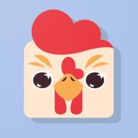 Perfect chicken jump