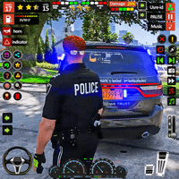 Police Car Chase Parking Game