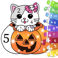 Coloring by Number: Halloween