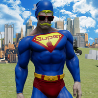 Heroes 3D Super Steel Man