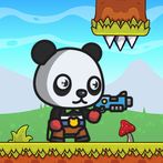 Panda Hero : Jump and Shooter 