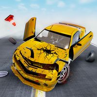 Mega Racing Car Crash Stunt