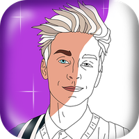 Раскраска Влада А4