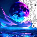 Aurora Color by Number