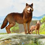 Angry Wolf Hunting Life Sim