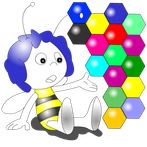 Bee Coloring Game Animals