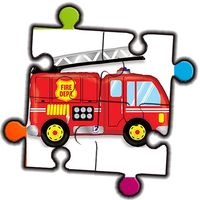 Fire trucks puzzle games