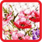 Cross Stitch Flower Pixel