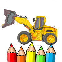 coloring construction vehicles