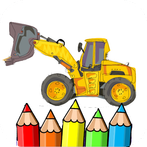 coloring construction vehicles