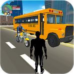 Black Spider Rope Hero City 3D
